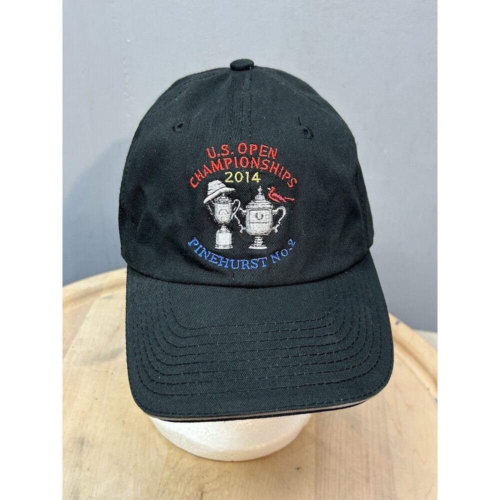 USGA US Open Championship 2014 Pinehurst No. 2 Adjustable Hat Cap Black